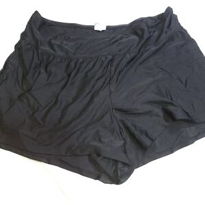 Kona Sol Women's Black Swim Shorts Nwot Size X XL